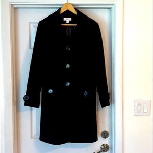 JLo Pea Coat Wool & Nylon